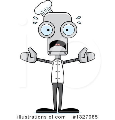 Royalty-Free (RF) Robot Clipart Illustration by Cory Thoman - Stock Sample #1327985