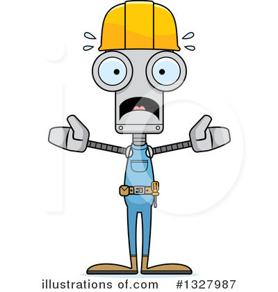 Royalty-Free (RF) Robot Clipart Illustration by Cory Thoman - Stock Sample #1327987
