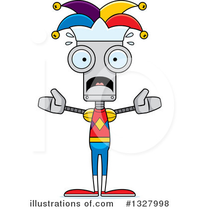 Royalty-Free (RF) Robot Clipart Illustration by Cory Thoman - Stock Sample #1327998