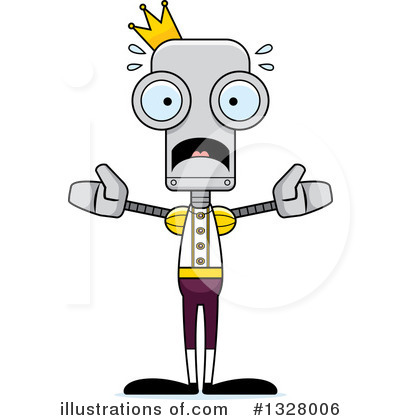 Royalty-Free (RF) Robot Clipart Illustration by Cory Thoman - Stock Sample #1328006