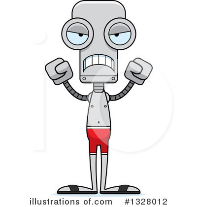 Royalty-Free (RF) Robot Clipart Illustration by Cory Thoman - Stock Sample #1328012