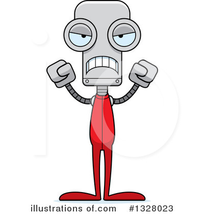 Royalty-Free (RF) Robot Clipart Illustration by Cory Thoman - Stock Sample #1328023