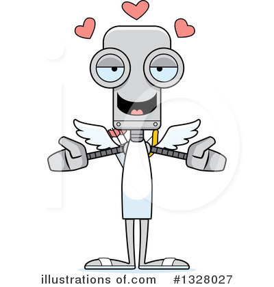 Royalty-Free (RF) Robot Clipart Illustration by Cory Thoman - Stock Sample #1328027