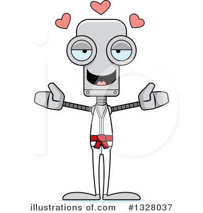 Royalty-Free (RF) Robot Clipart Illustration by Cory Thoman - Stock Sample #1328037