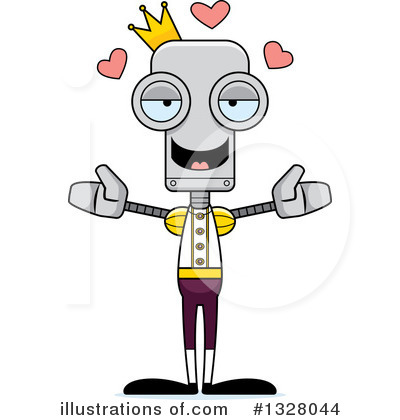 Royalty-Free (RF) Robot Clipart Illustration by Cory Thoman - Stock Sample #1328044