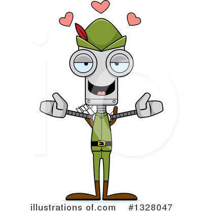 Royalty-Free (RF) Robot Clipart Illustration by Cory Thoman - Stock Sample #1328047