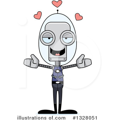 Royalty-Free (RF) Robot Clipart Illustration by Cory Thoman - Stock Sample #1328051