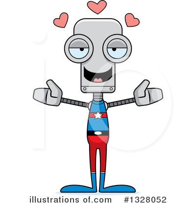 Royalty-Free (RF) Robot Clipart Illustration by Cory Thoman - Stock Sample #1328052