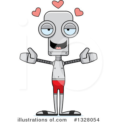 Royalty-Free (RF) Robot Clipart Illustration by Cory Thoman - Stock Sample #1328054