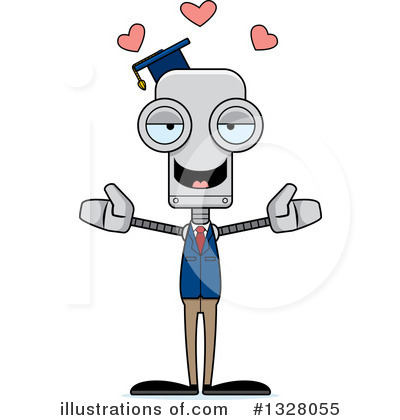Royalty-Free (RF) Robot Clipart Illustration by Cory Thoman - Stock Sample #1328055
