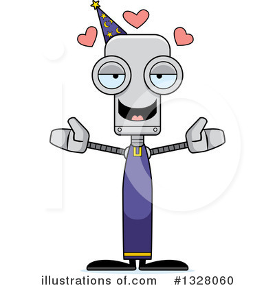 Royalty-Free (RF) Robot Clipart Illustration by Cory Thoman - Stock Sample #1328060