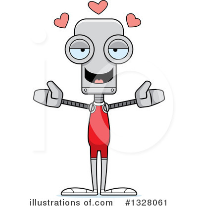 Royalty-Free (RF) Robot Clipart Illustration by Cory Thoman - Stock Sample #1328061