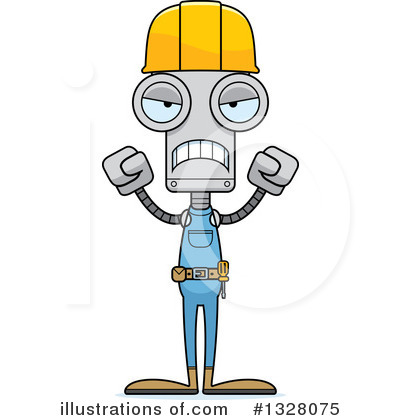 Royalty-Free (RF) Robot Clipart Illustration by Cory Thoman - Stock Sample #1328075