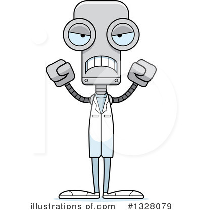 Royalty-Free (RF) Robot Clipart Illustration by Cory Thoman - Stock Sample #1328079