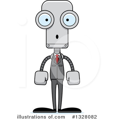 Royalty-Free (RF) Robot Clipart Illustration by Cory Thoman - Stock Sample #1328082