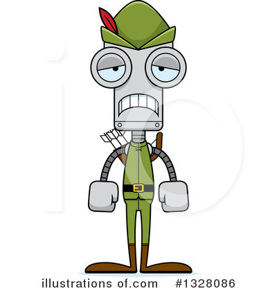 Royalty-Free (RF) Robot Clipart Illustration by Cory Thoman - Stock Sample #1328086