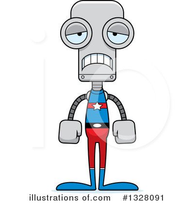 Royalty-Free (RF) Robot Clipart Illustration by Cory Thoman - Stock Sample #1328091