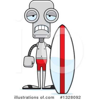 Royalty-Free (RF) Robot Clipart Illustration by Cory Thoman - Stock Sample #1328092