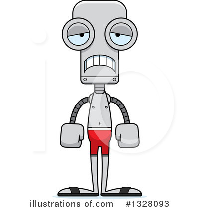 Royalty-Free (RF) Robot Clipart Illustration by Cory Thoman - Stock Sample #1328093