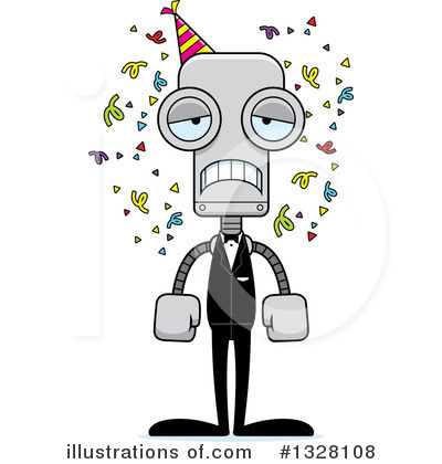 Royalty-Free (RF) Robot Clipart Illustration by Cory Thoman - Stock Sample #1328108