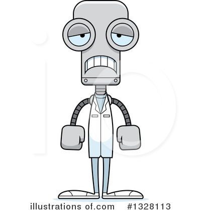 Royalty-Free (RF) Robot Clipart Illustration by Cory Thoman - Stock Sample #1328113