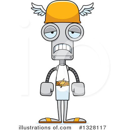 Royalty-Free (RF) Robot Clipart Illustration by Cory Thoman - Stock Sample #1328117