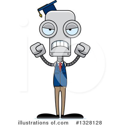 Royalty-Free (RF) Robot Clipart Illustration by Cory Thoman - Stock Sample #1328128