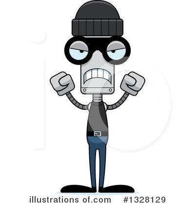 Royalty-Free (RF) Robot Clipart Illustration by Cory Thoman - Stock Sample #1328129