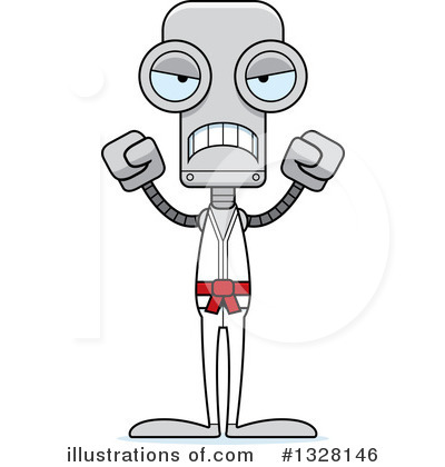 Royalty-Free (RF) Robot Clipart Illustration by Cory Thoman - Stock Sample #1328146