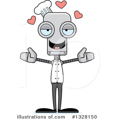 Royalty-Free (RF) Robot Clipart Illustration by Cory Thoman - Stock Sample #1328150