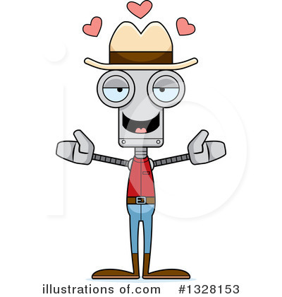 Royalty-Free (RF) Robot Clipart Illustration by Cory Thoman - Stock Sample #1328153