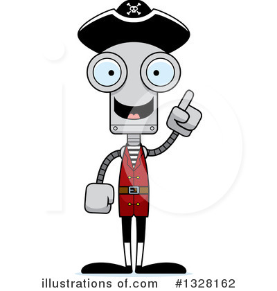Royalty-Free (RF) Robot Clipart Illustration by Cory Thoman - Stock Sample #1328162