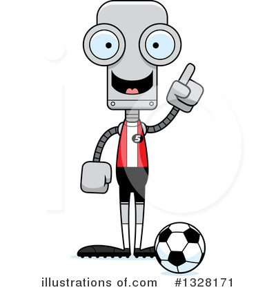 Royalty-Free (RF) Robot Clipart Illustration by Cory Thoman - Stock Sample #1328171