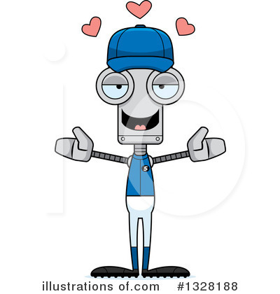 Royalty-Free (RF) Robot Clipart Illustration by Cory Thoman - Stock Sample #1328188