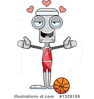 Royalty-Free (RF) Robot Clipart Illustration by Cory Thoman - Stock Sample #1328189