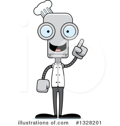 Royalty-Free (RF) Robot Clipart Illustration by Cory Thoman - Stock Sample #1328201