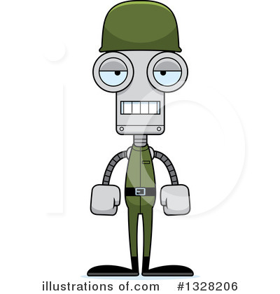 Royalty-Free (RF) Robot Clipart Illustration by Cory Thoman - Stock Sample #1328206