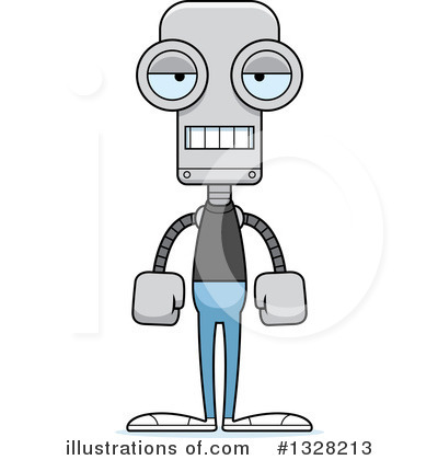 Royalty-Free (RF) Robot Clipart Illustration by Cory Thoman - Stock Sample #1328213