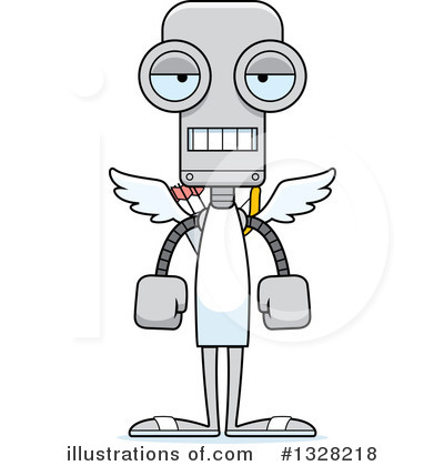 Royalty-Free (RF) Robot Clipart Illustration by Cory Thoman - Stock Sample #1328218