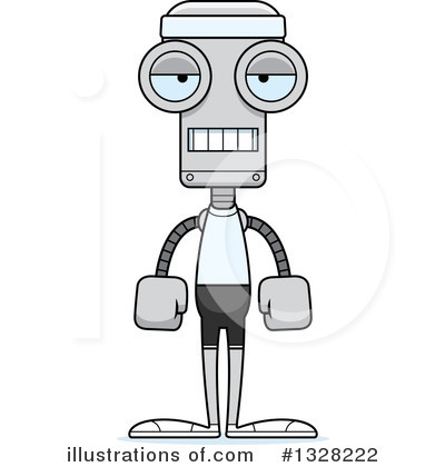 Royalty-Free (RF) Robot Clipart Illustration by Cory Thoman - Stock Sample #1328222