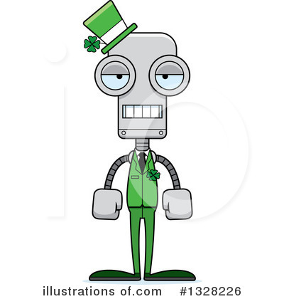 Royalty-Free (RF) Robot Clipart Illustration by Cory Thoman - Stock Sample #1328226