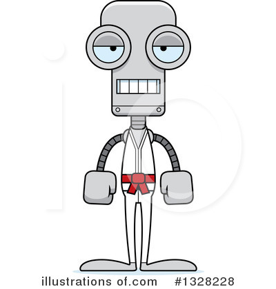 Royalty-Free (RF) Robot Clipart Illustration by Cory Thoman - Stock Sample #1328228
