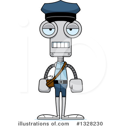Royalty-Free (RF) Robot Clipart Illustration by Cory Thoman - Stock Sample #1328230