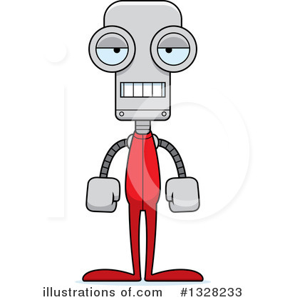 Royalty-Free (RF) Robot Clipart Illustration by Cory Thoman - Stock Sample #1328233