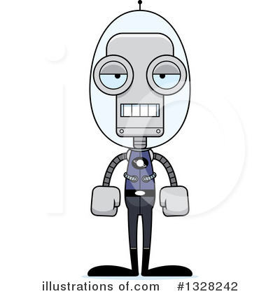 Royalty-Free (RF) Robot Clipart Illustration by Cory Thoman - Stock Sample #1328242