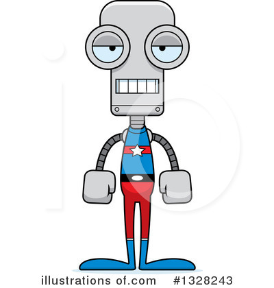 Royalty-Free (RF) Robot Clipart Illustration by Cory Thoman - Stock Sample #1328243