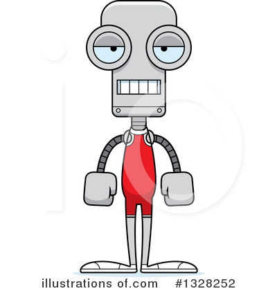 Royalty-Free (RF) Robot Clipart Illustration by Cory Thoman - Stock Sample #1328252