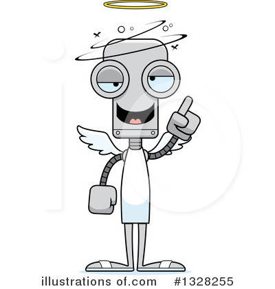 Royalty-Free (RF) Robot Clipart Illustration by Cory Thoman - Stock Sample #1328255