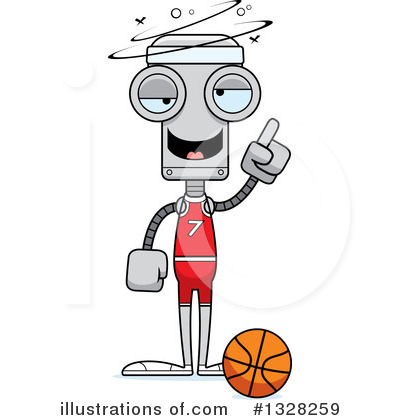 Royalty-Free (RF) Robot Clipart Illustration by Cory Thoman - Stock Sample #1328259