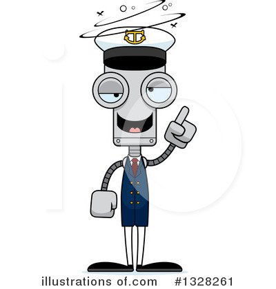 Royalty-Free (RF) Robot Clipart Illustration by Cory Thoman - Stock Sample #1328261